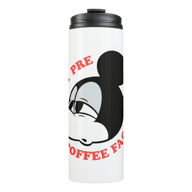 Bouteilles Isothermes My Pre Coffee Face Mickey Mouse (Devant)