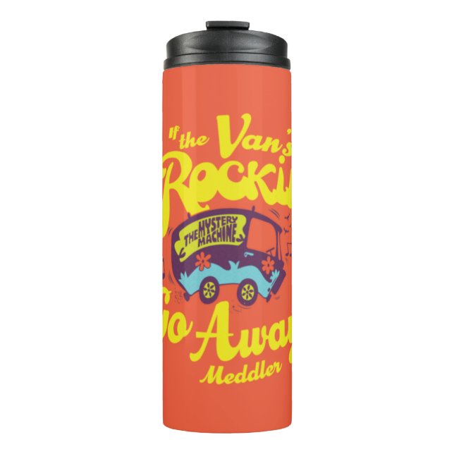 Bouteilles Isothermes Mystery Machine "Si le Rockin du Van'..." (Devant)