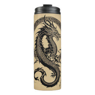 Bouteilles Isothermes Mystic Brews : Dragon Celtic Minimalist Drinkware