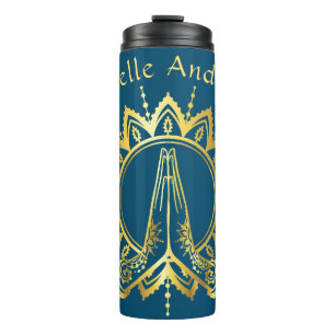Bouteilles Isothermes Namaste Hands Travel Mug