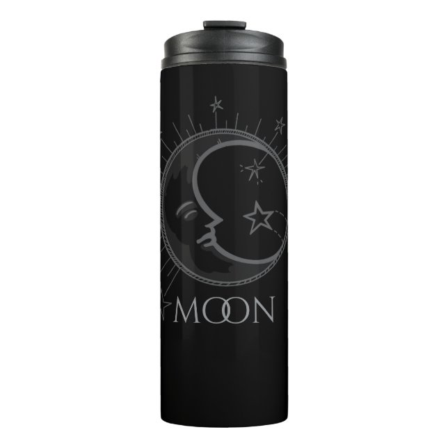 Bouteilles Isothermes [NAME] Eclectic Moon Flask Custom Name (Devant)