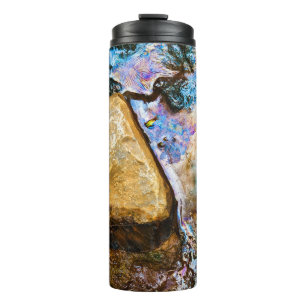 Bouteilles Isothermes nature abstraite eau morte