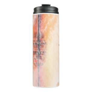 Bouteilles Isothermes Nature Colorée Libellule Vibrante Art Floral