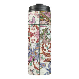 Bouteilles Isothermes Nature Patchwork : Chic Arrière - plan sans coutur