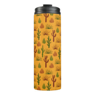 Bouteilles Isothermes Nature sauvage Cactus Bushes Motif