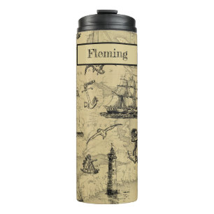 Bouteilles Isothermes Navires De Voyage Nautiques vintages Voilier Votre