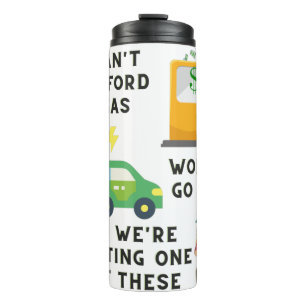 Bouteilles Isothermes Ne peut pas se payer l'essence ou EV si acheter un
