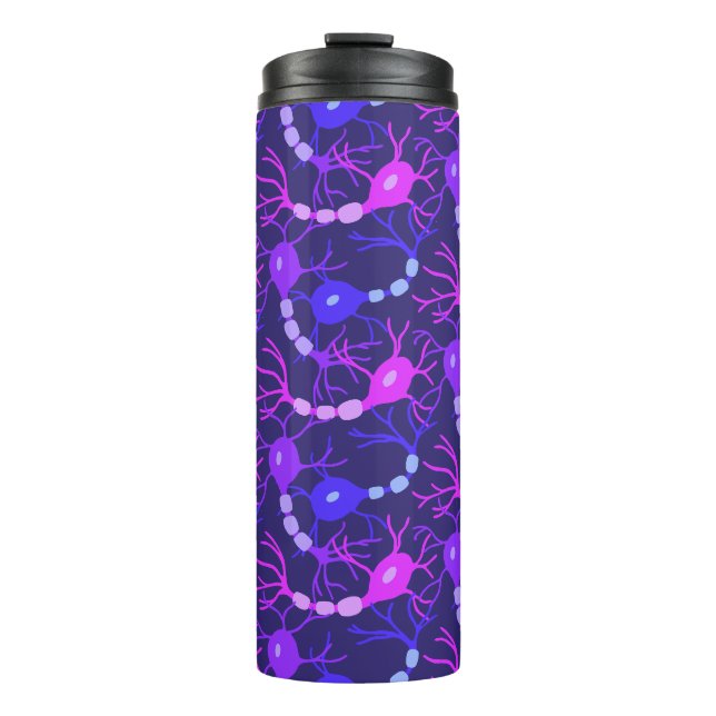 Bouteilles Isothermes Neurones connectés Neon Purple (Devant)