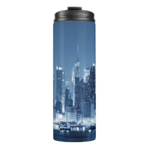 Bouteilles Isothermes New York Manhattan City Night Skyline