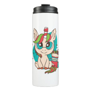 Bouteilles Isothermes Noël Unicorne