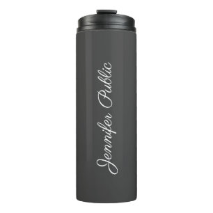 Bouteilles Isothermes Nom Calligraphié Élégant Moderne Meilleur Modèle s