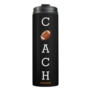 Bouteilles Isothermes Nom de coutume d'entraîneur de football américai