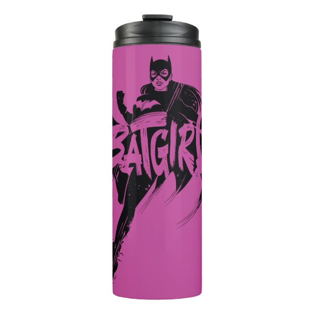Bouteilles Isothermes Nom de la brosse d'encre Batgirl (Devant)