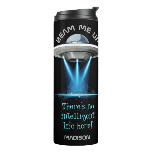 Bouteilles Isothermes Nom et texte personnalisés UFO Ventilateur de vai