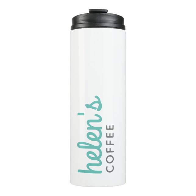 Bouteilles Isothermes Nom personnalisé Cadeau Tumbler Café personnel Tur (Devant)