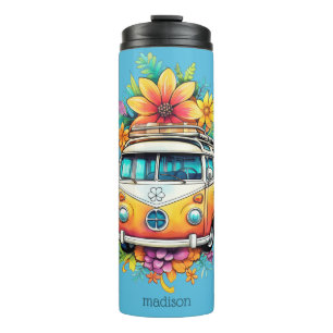 Bouteilles Isothermes Nom personnalisé Hippie Van