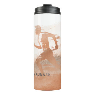 Bouteilles Isothermes Nom personnalisé Marathon Runner Cadeau