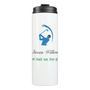 Bouteilles Isothermes Nom personnalisé Meilleur papa Tumbler Thermal
