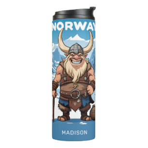 Bouteilles Isothermes Nom personnalisé Norwegian Troll