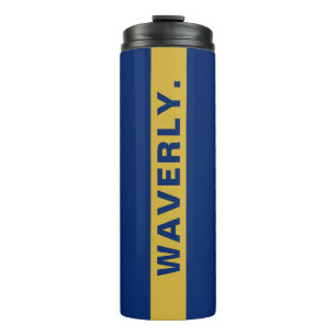 Bouteilles Isothermes Nom personnalisé Tumble thermique bleu marine élég
