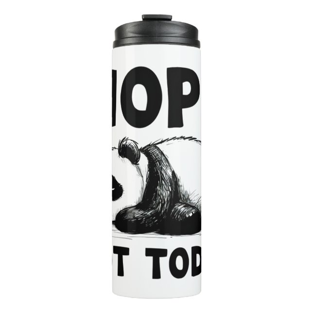 Bouteilles Isothermes Non Pas Aujourd'Hui Panda Thermal Tumbler Voyage M (Devant)
