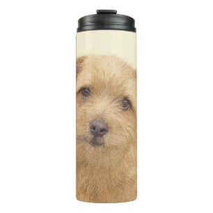 Bouteilles Isothermes Norfolk Terrier Peinture - Art Chien original