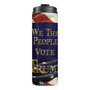 BOUTEILLES ISOTHERMES NOUS LE PEUPLE VOTONS TRUMP