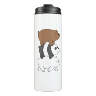 Bouteilles Isothermes Nous les ours empilés Tumbler Grizz panda&Ice Be