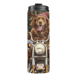 Bouteilles Isothermes Nouvelle-Écosse Moto à chiens Noël
