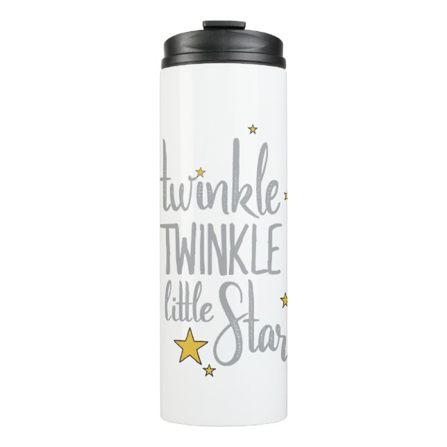 Bouteilles Isothermes Nursery Rhymes Image Twinkle Twinkle Little Design (Devant)