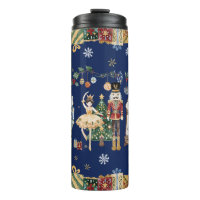 Nutcracker Christmas Ballet Aquarelle Vintage