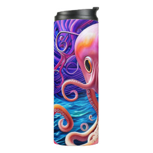 Bouteilles Isothermes Octopus rose