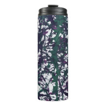 Œuvres d'art violettes, vertes, roses et marbrées