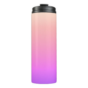 Bouteilles Isothermes Ombre couleur rose et pourpre de fond