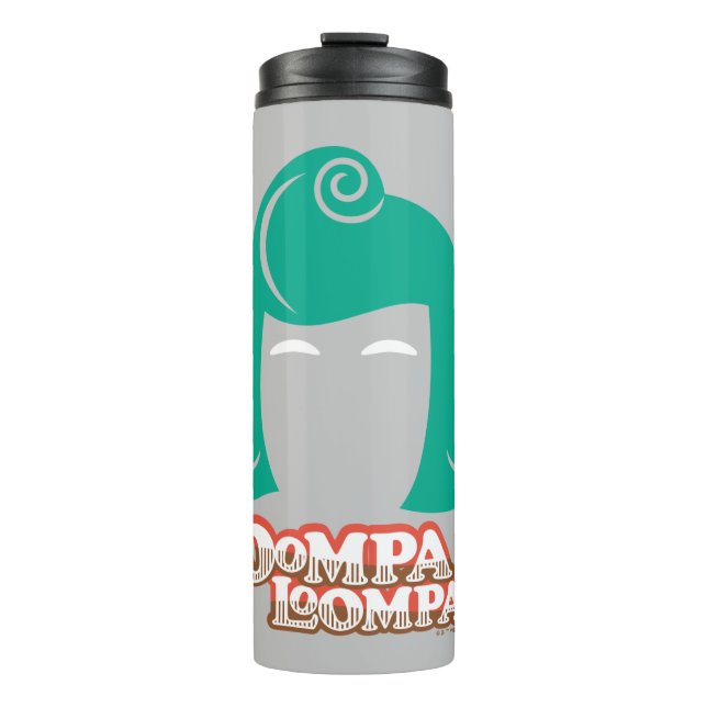 Bouteilles Isothermes Oompa Loompa Hair Graphic (Devant)