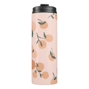 Bouteilles Isothermes Orange or cherry pattern illustration by freehand