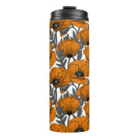 Orange papillon thermique