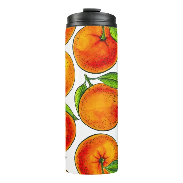Bouteilles Isothermes Oranges (Devant)