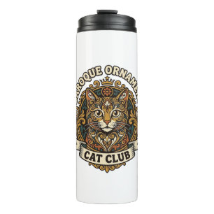 Bouteilles Isothermes Ornement baroque Chat Cadeau amateur de chat - Orn