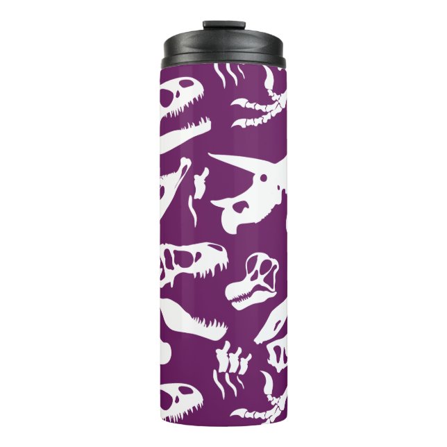 Bouteilles Isothermes Os Dinosaures (Violet) (Devant)