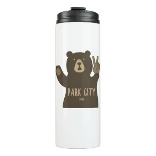 Bouteilles Isothermes Ours de paix de Park City Utah