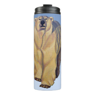 Bouteilles Isothermes Ours Polaire Art Tumbler Ours Mug Boire et Cadeaux