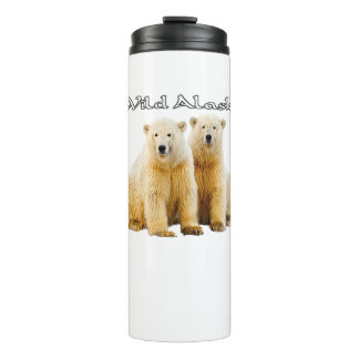Bouteilles Isothermes Ours polaire de l'Alaska Thermol Tumbler