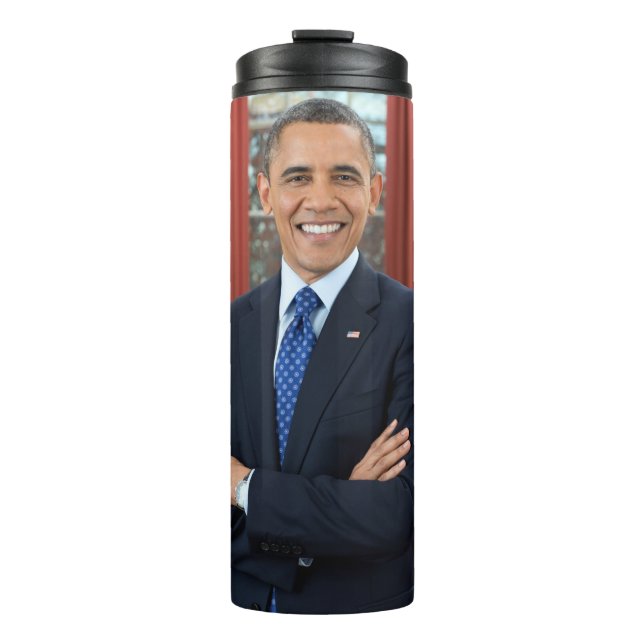 Bouteilles Isothermes Oval Office Portrait, Obama Barack Président des É (Devant)