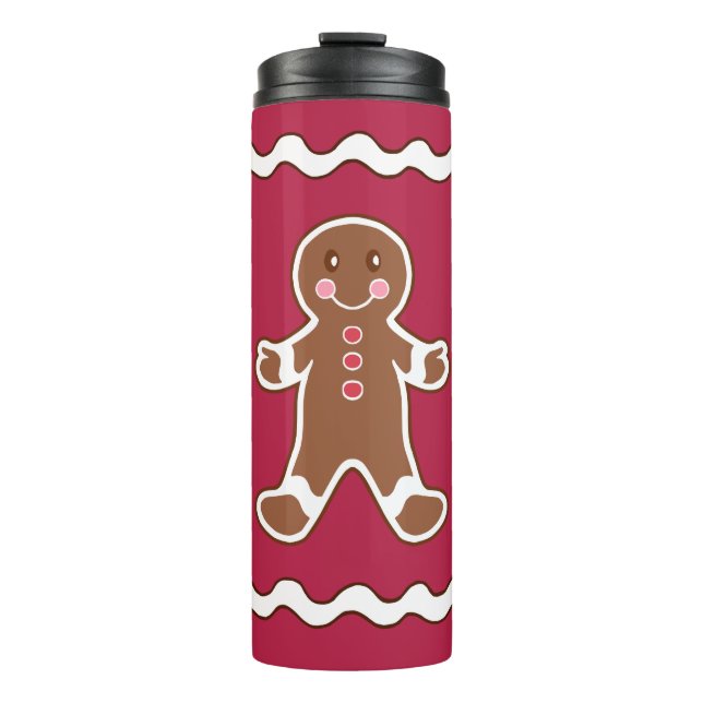 Bouteilles Isothermes Pain d'épice de Noël Pain d'épice Petit Café Tumbl (Devant)