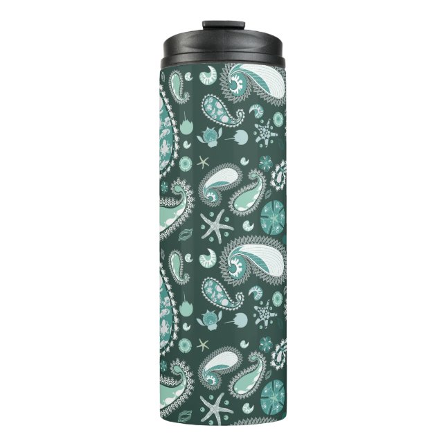 Bouteilles Isothermes Paisley Nautique (Devant)