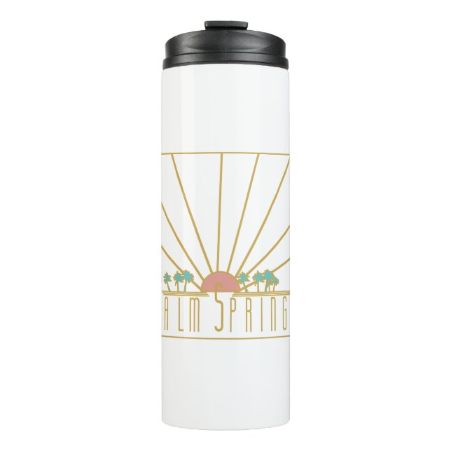 Bouteilles Isothermes Palm Springs Bachelorette/Mariage (Devant)