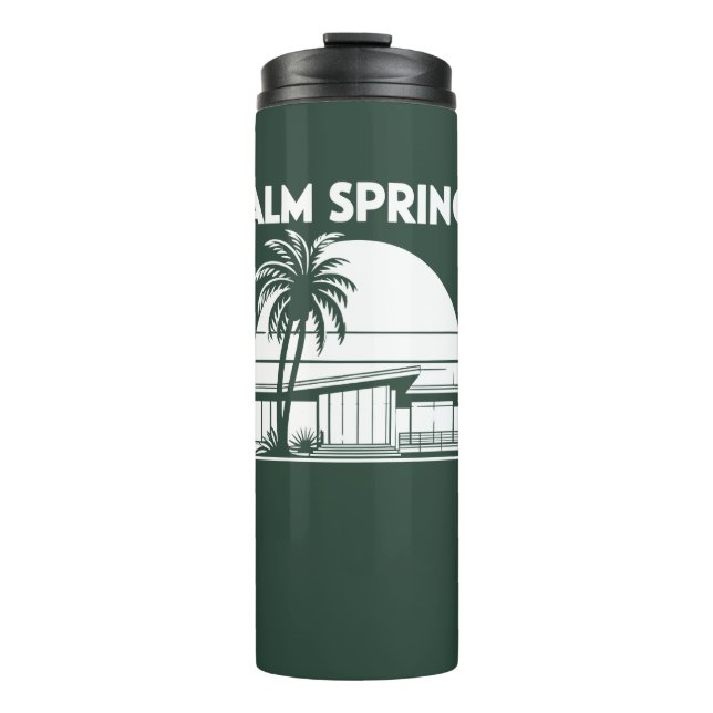 Bouteilles Isothermes Palm Springs T-Shirt (Devant)