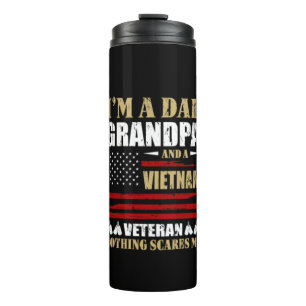 Bouteilles Isothermes Papa, grand-père et vétéran du Vietnam