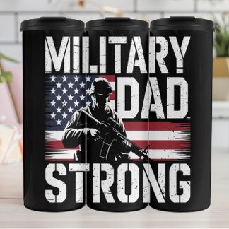 Bouteilles Isothermes Papa militaire : Soldat, Drapeau, Fort